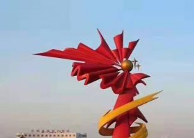 不锈钢黄河之光户外摆件广场景观雕塑