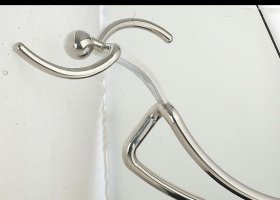 公园不锈钢抽象奔跑人物雕塑