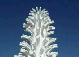 广场不锈钢景观树雕塑