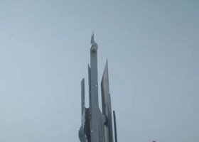 广场不锈钢大型创意雕塑