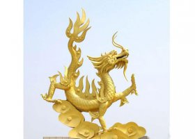 不锈钢广场龙腾虎跃雕塑
