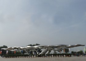 梦舟不锈钢广场雕塑