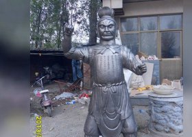 不锈钢四大天王雕塑