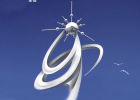 不锈钢永恒城市景观雕塑