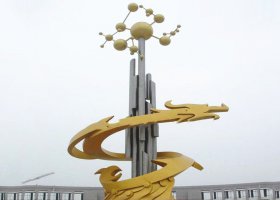 不锈钢市景观雕塑
