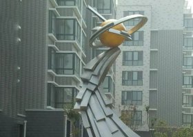 不锈钢未来之星广场雕塑