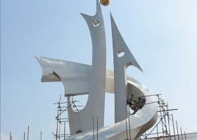 城市不锈钢景观雕塑