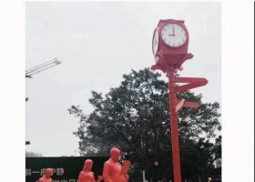 不锈钢车站排队人物雕塑