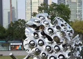不锈钢城市莲蓬雕塑