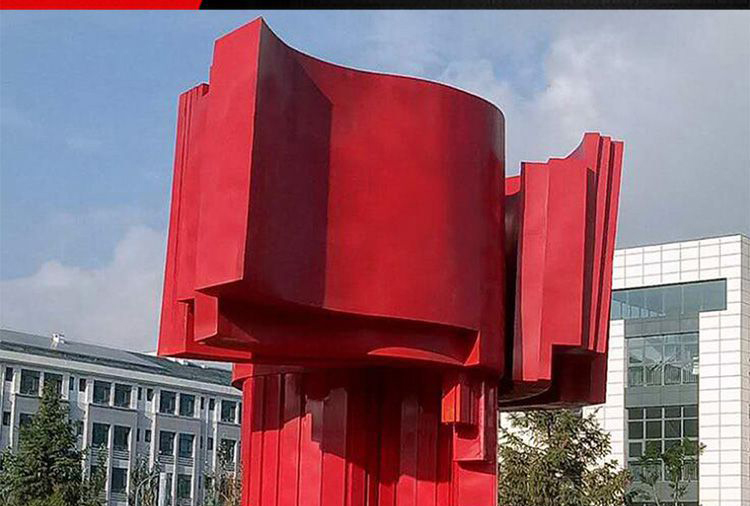 城市不锈钢中国结景观雕塑图片