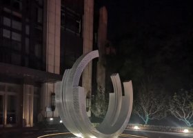 不锈钢别墅景观创意雕塑