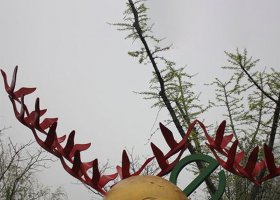 不锈钢球广场景观摆件 