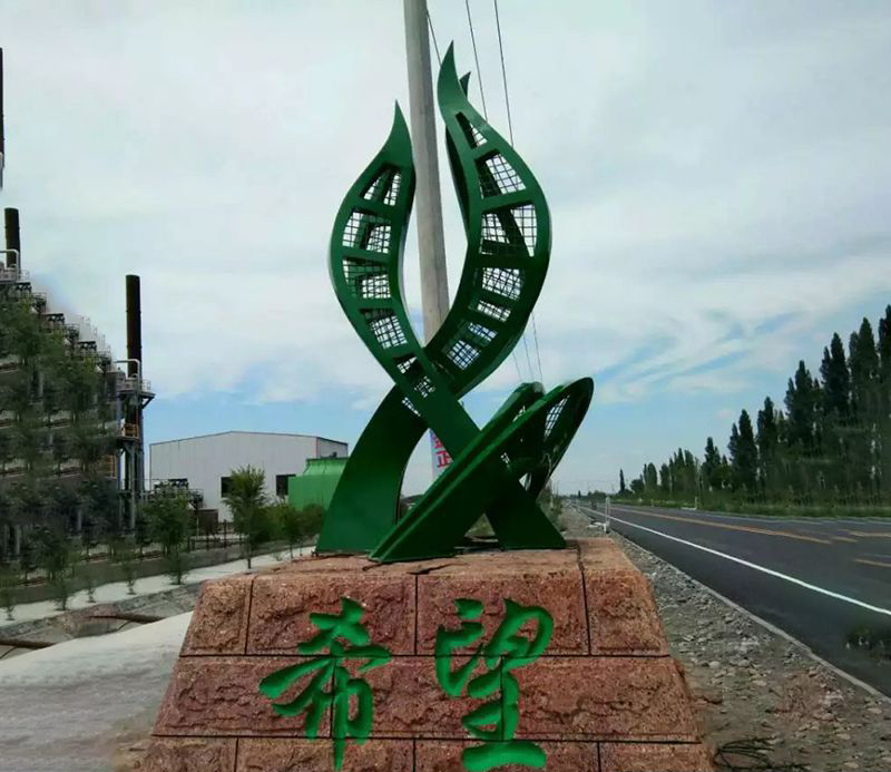 不锈钢希望公园景观雕塑 图片