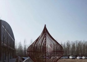 不锈钢创意景观雕塑