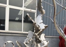 不锈钢蝴蝶雕塑