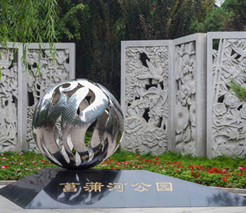 不锈钢飘带户外图片