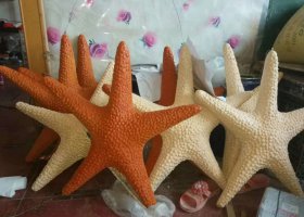 不锈钢海星摆件雕塑
