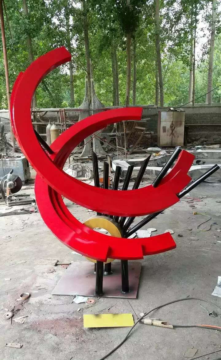 不锈钢创意装饰雕塑图片