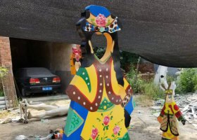 城市不锈钢艺术人物雕塑